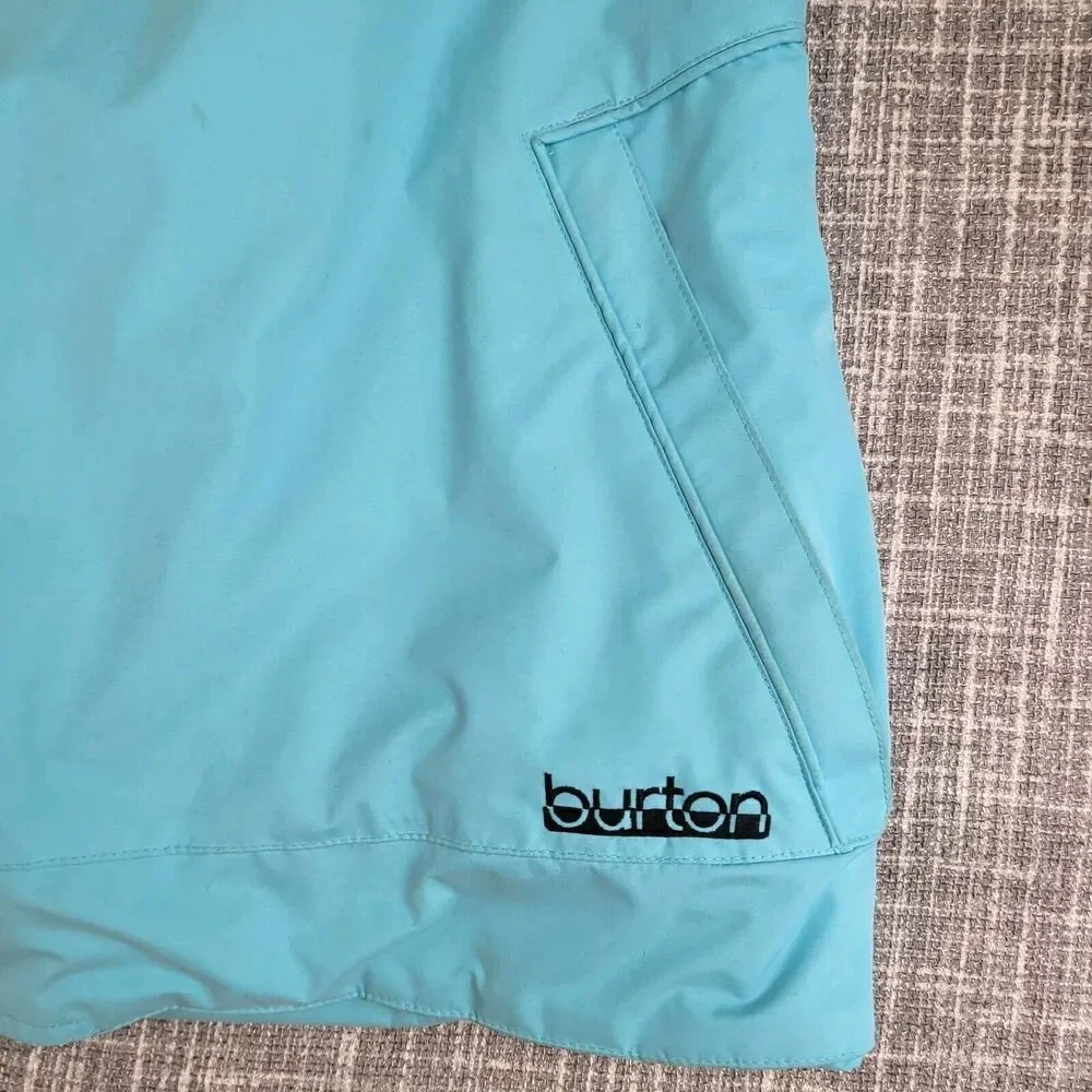 BURTON Mutiny DryRide Insulated Snowboard Jacket Aqua Blue Teen Girl's L